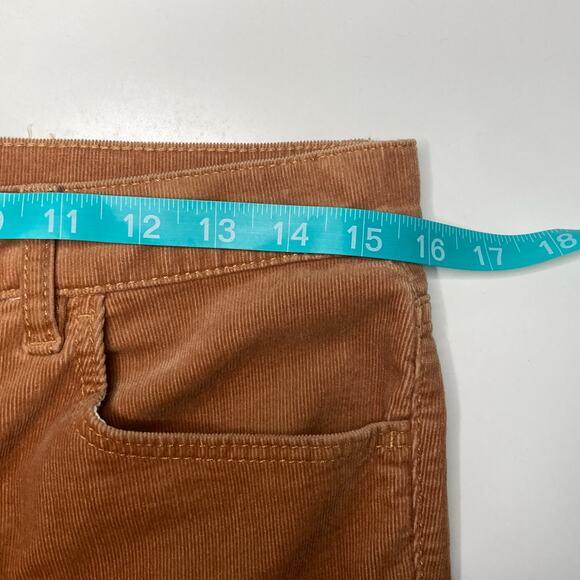 Loft's Made and Loved Women's Size 8 Camel HIgh Rised Skinny Corduroy Pants - Picture 6 of 7